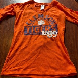 Clemson orange long sleeve